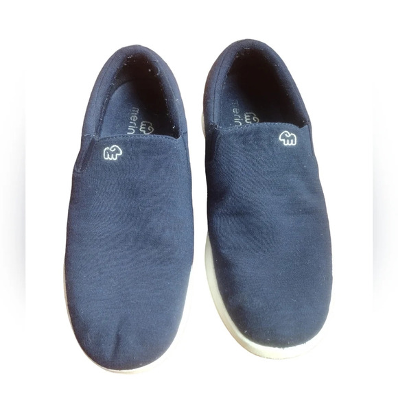 Merinos Men's Slip-Ons Navy/White Size 9 - Picture 11 of 16